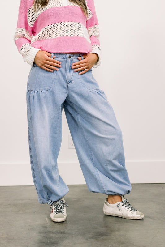 Aladin Denim Pants (Light Denim)