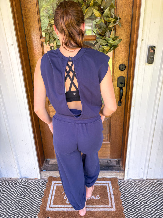 Ari Open Back Jumpsuit