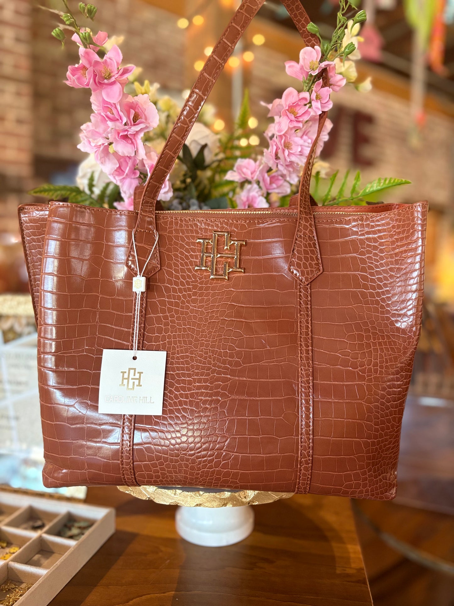 Heath Tote Bag Saddle