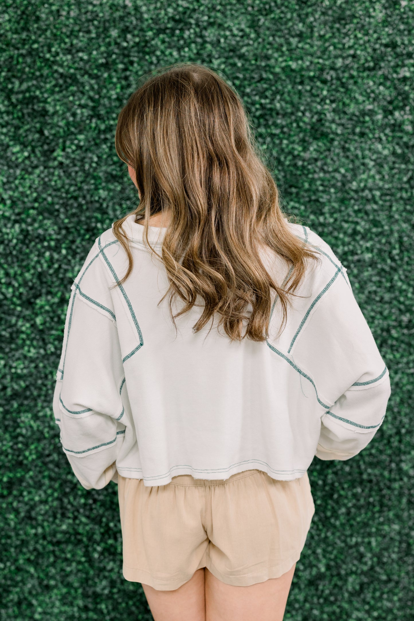 Lily Half-Zip Pullover (Off White)
