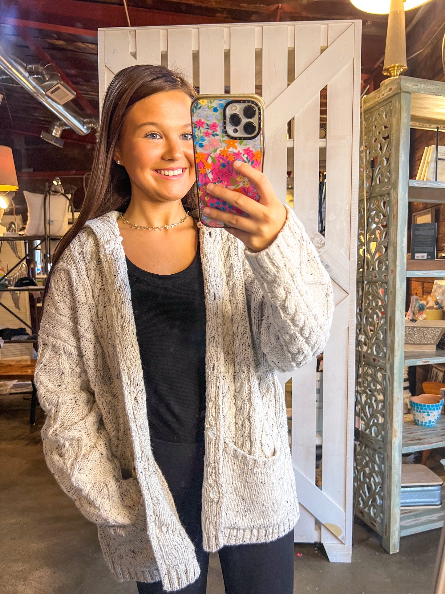Millie Long Sleeve Oversized Cardigan