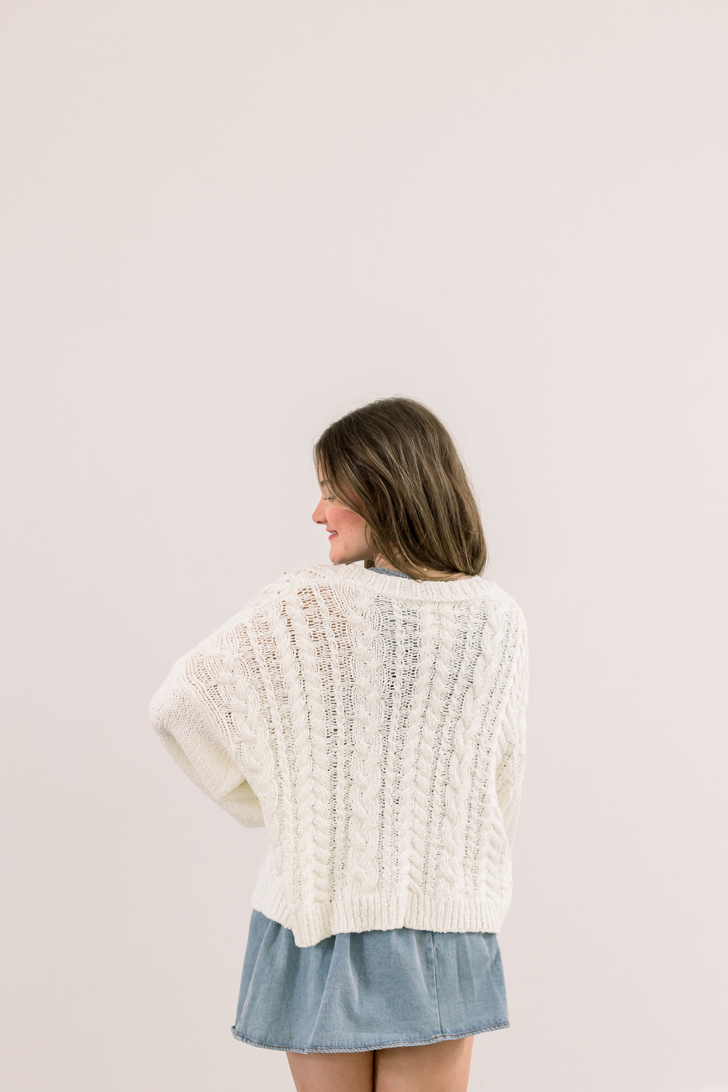 Paige Front Tie Cardigan