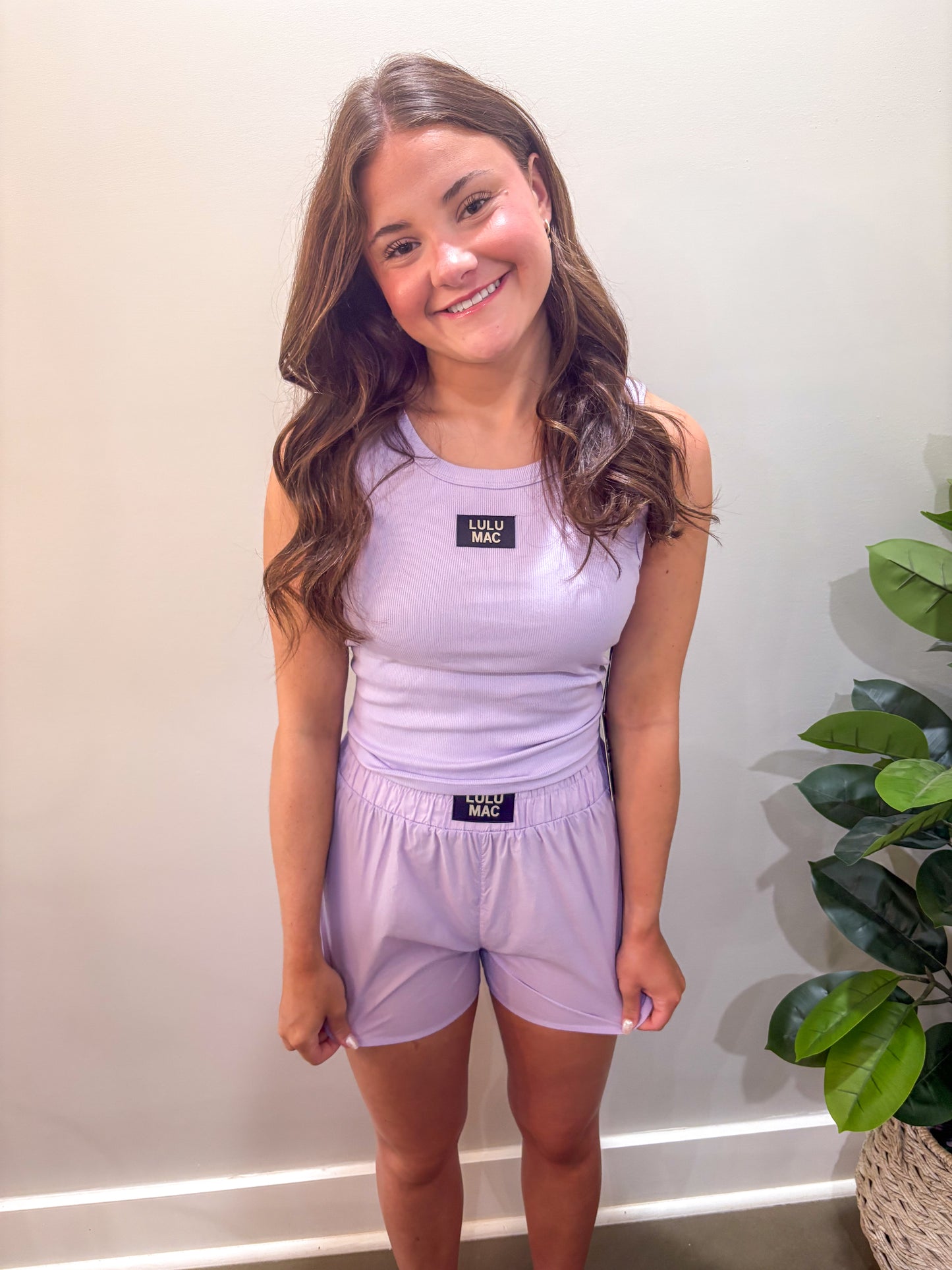 LULU MAC Shorts (Lavender)