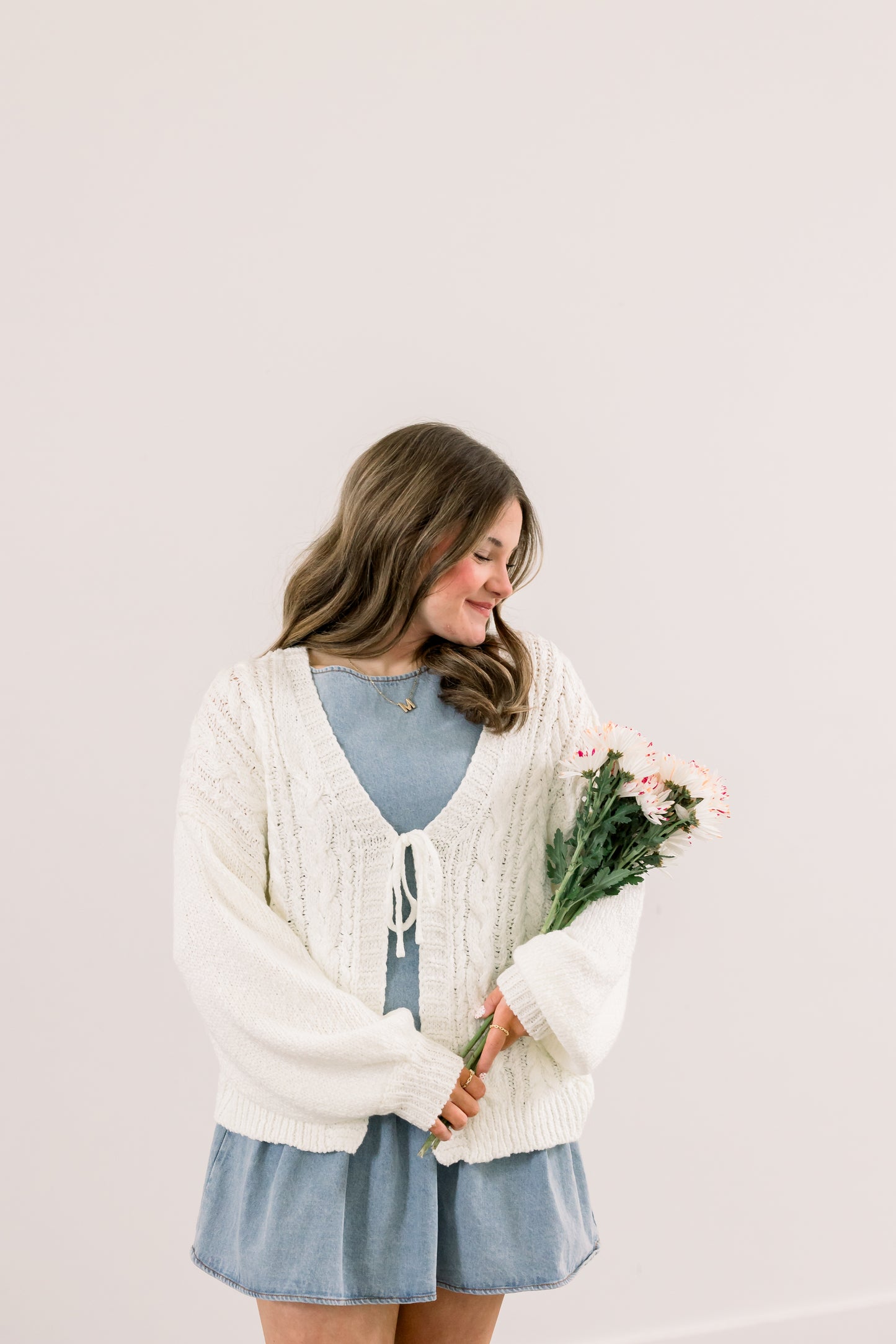 Paige Front Tie Cardigan