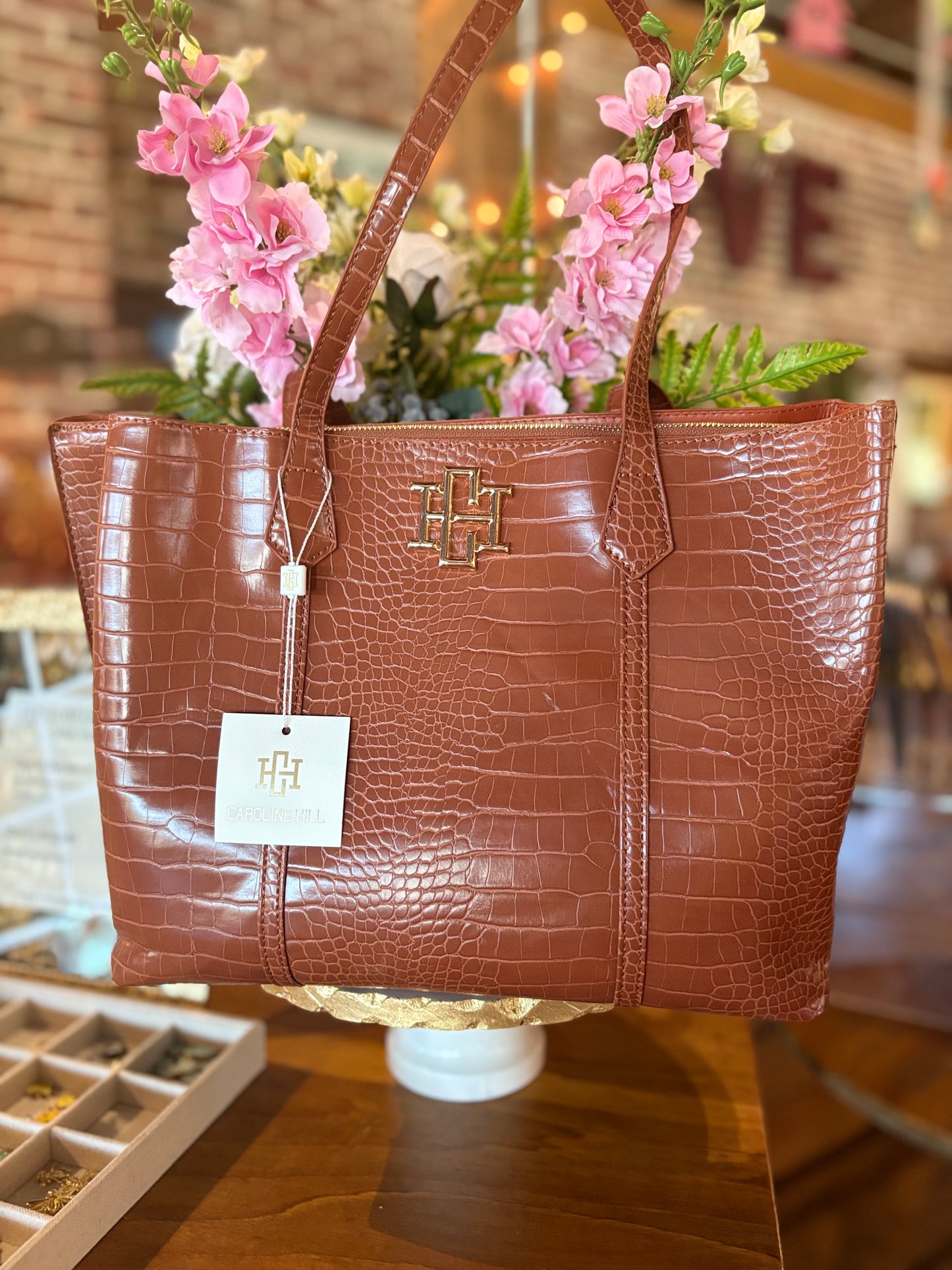 Heath Tote Bag Saddle