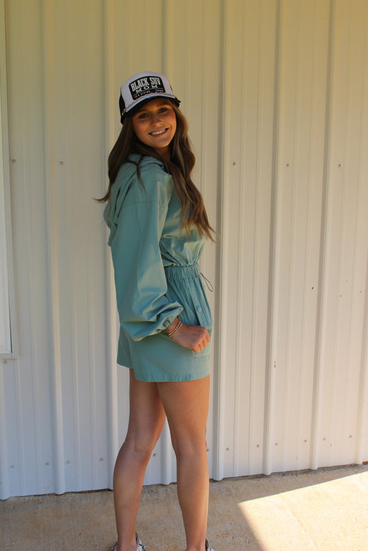 Addyson Romper (Sea Green)