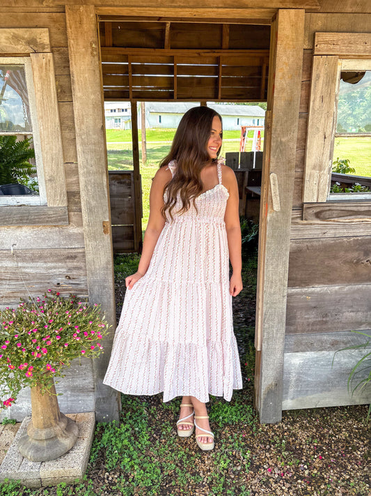 Sally Floral Maxi Sundress