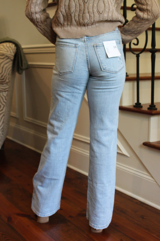 Leslie 90's Vintage Flare Jeans