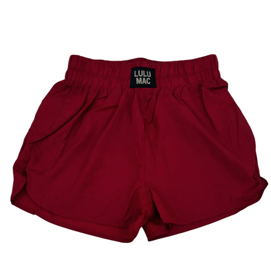 LULU MAC Maroon Shorts