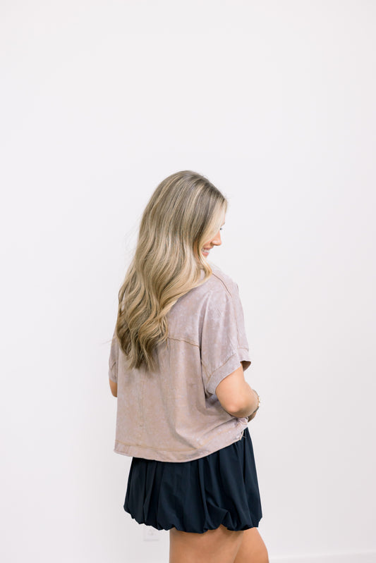 Anna Everyday Top (Taupe)