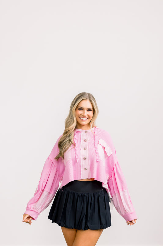 Candy Pop Pink Pullover