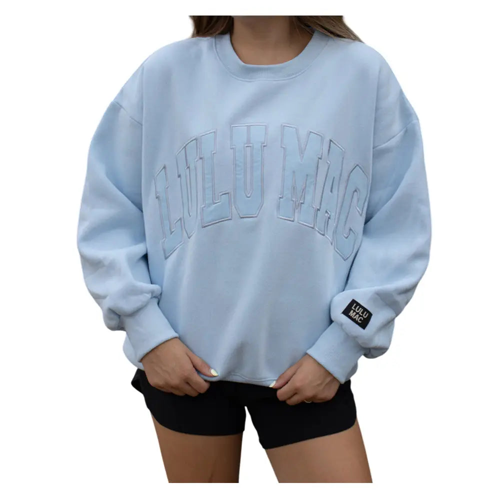 Lulu Mac Sweatshirt (Light Blue)