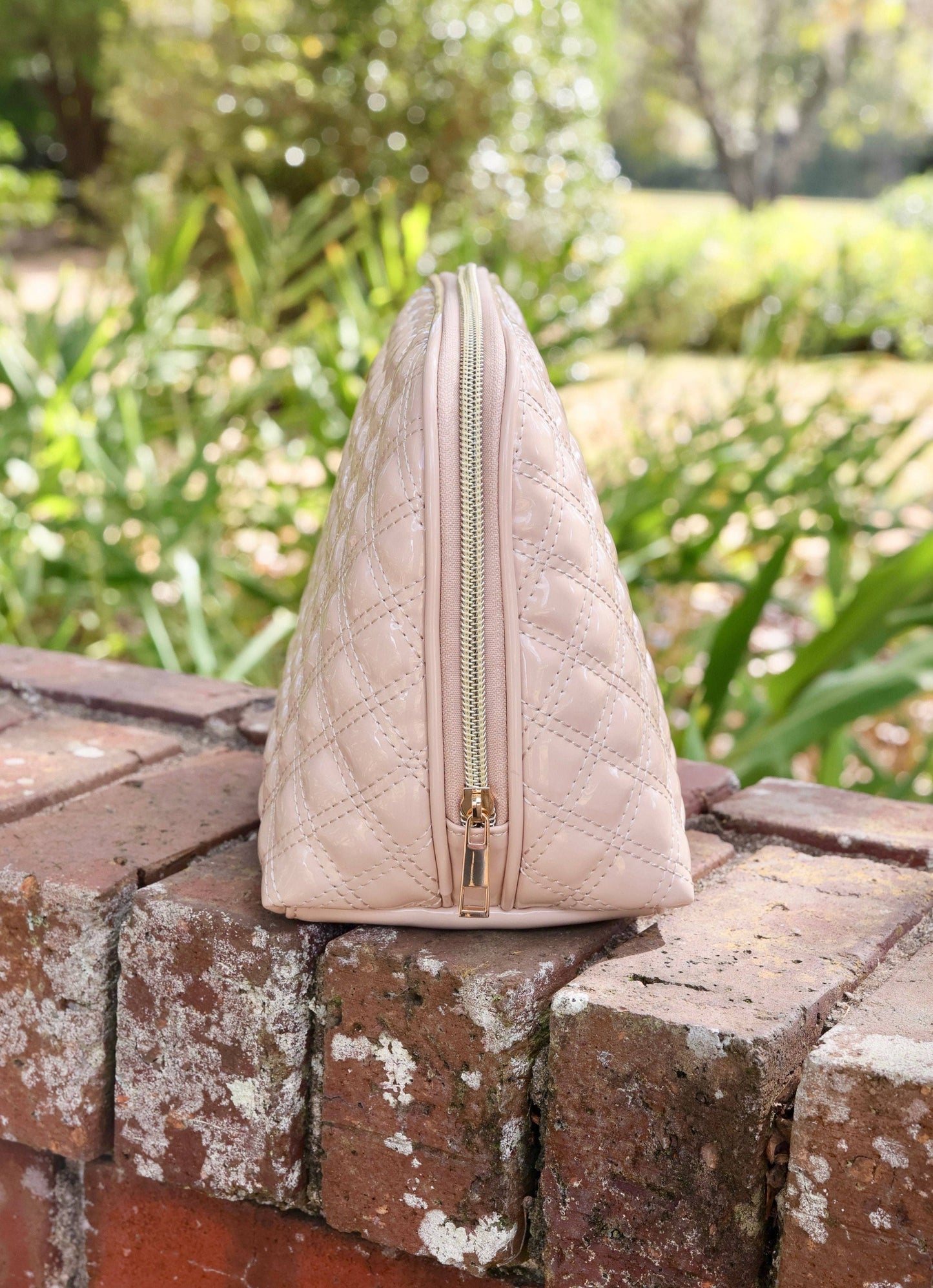 Capri Large Pouch Nude Patent