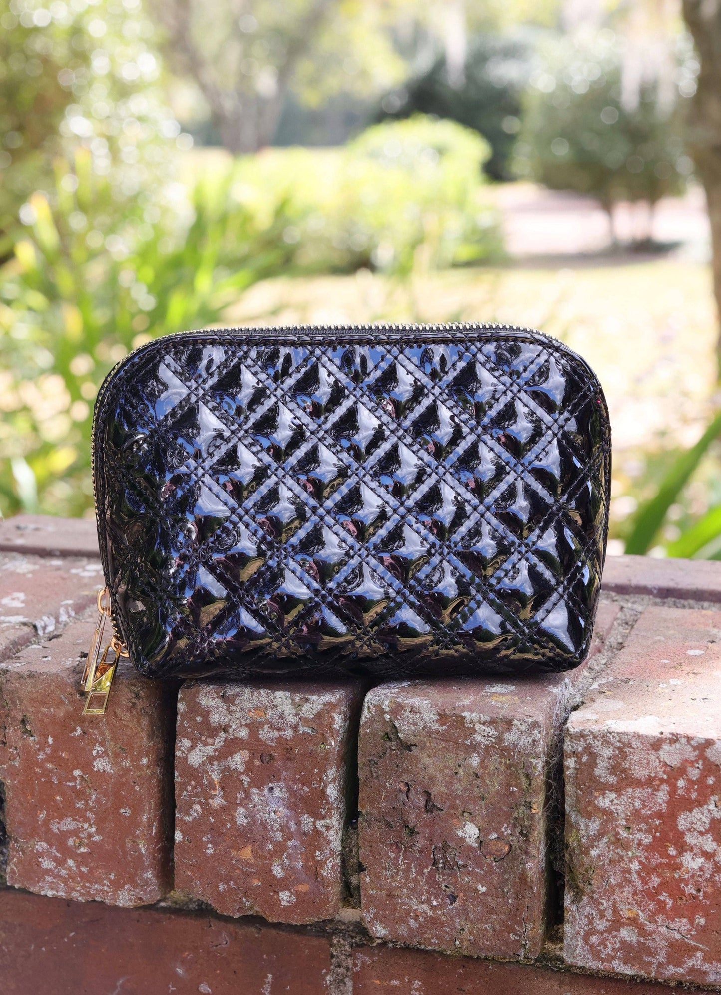 Ibiza Small Pouch Black Patent