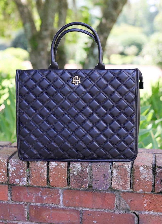 Niall Tote BLACK QUILTED