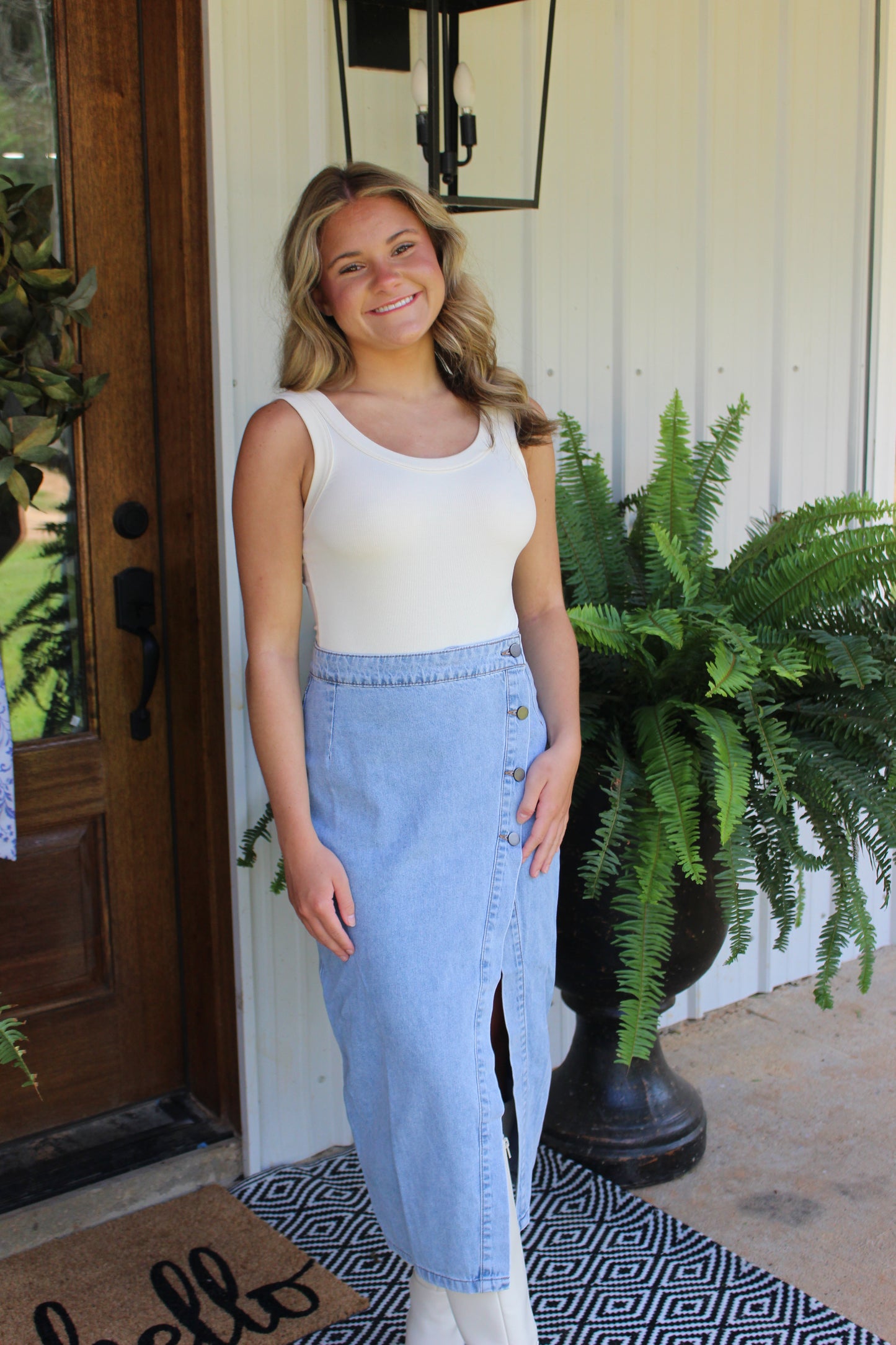 Denim Skirt