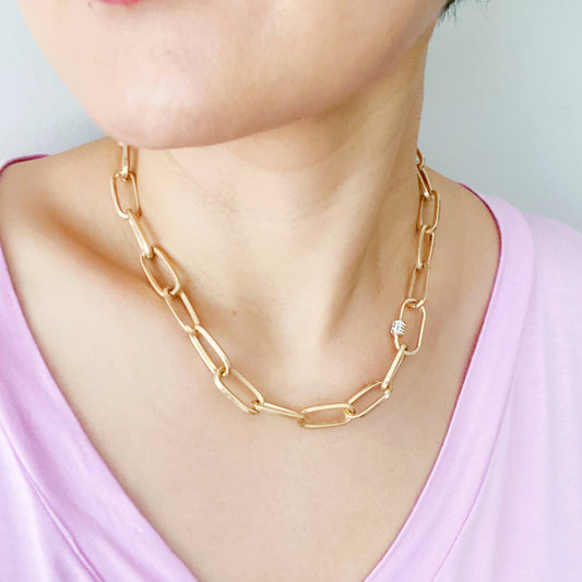 Mallie Chain Link Necklace