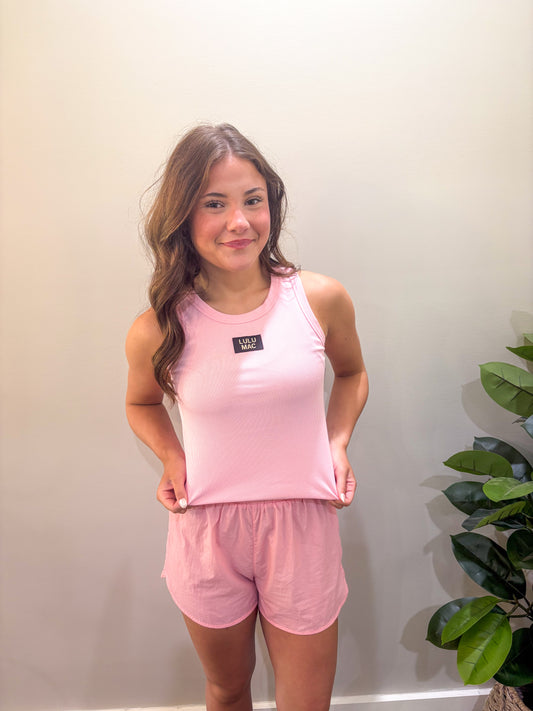 LULU MAC Tank (Light Pink)
