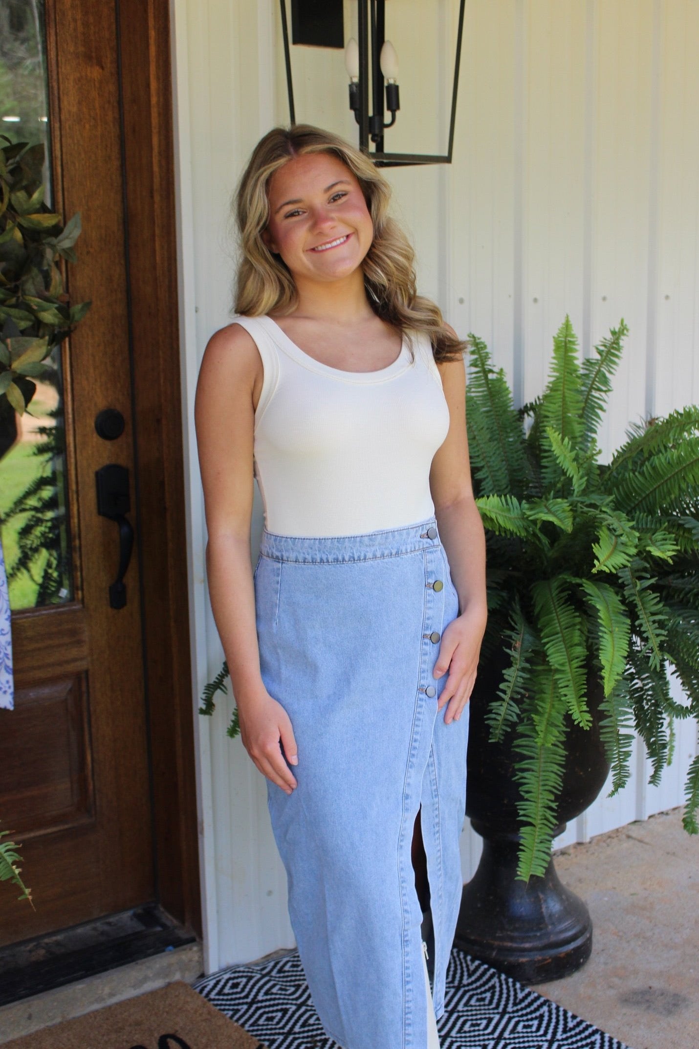 Denim Skirt