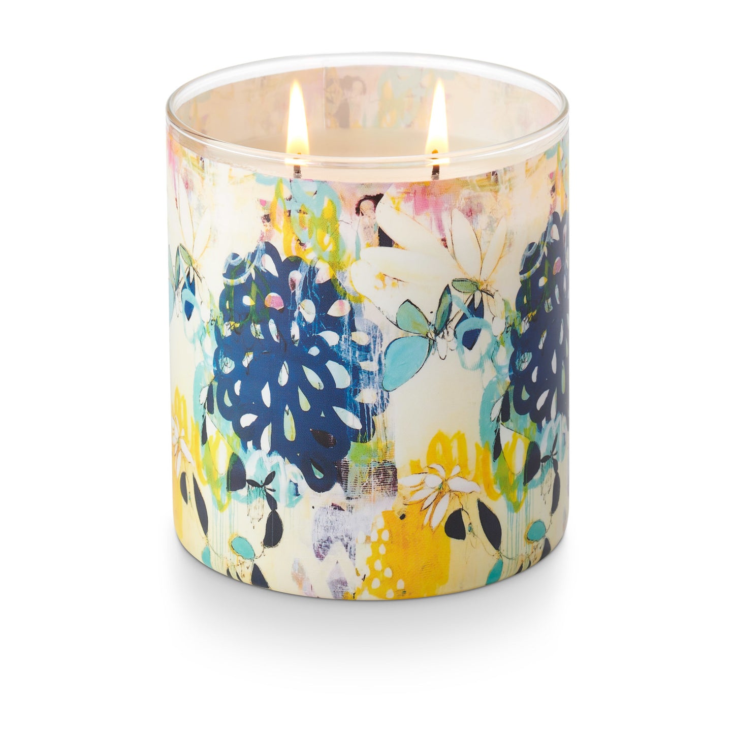 Illume Gardenia Artist Glass Candle