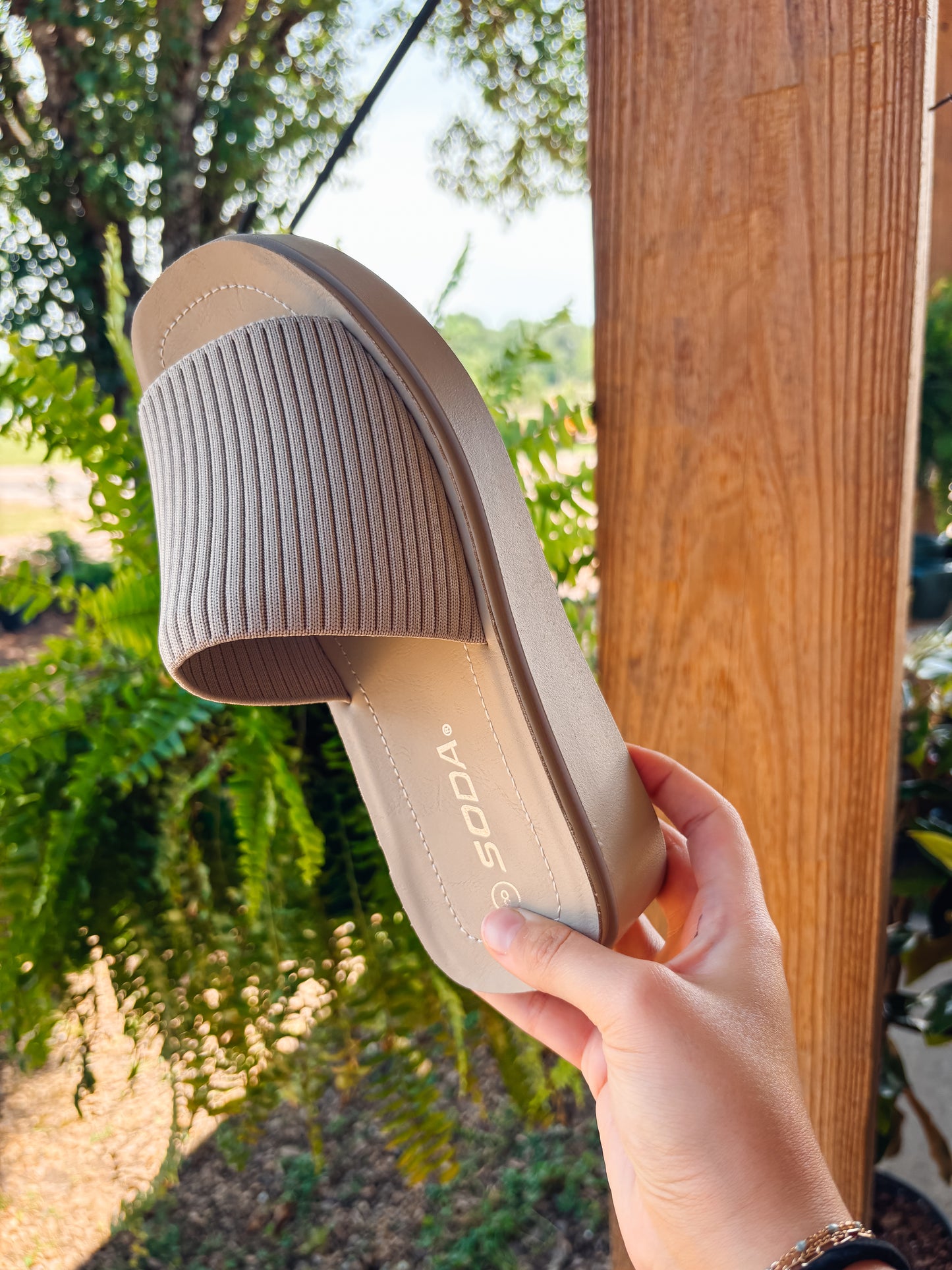 Jaz Nude Sandal
