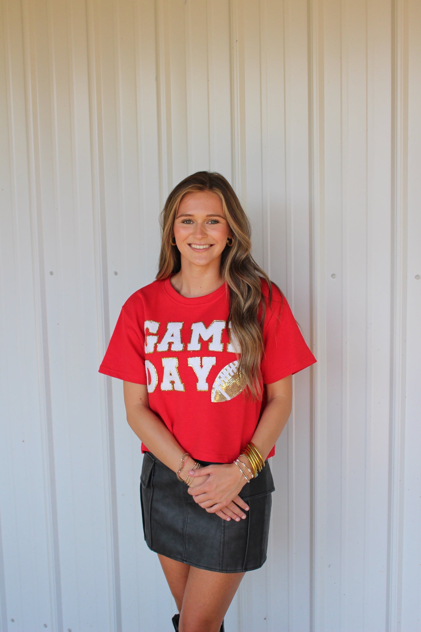 Julie Game Day Tee (Red)