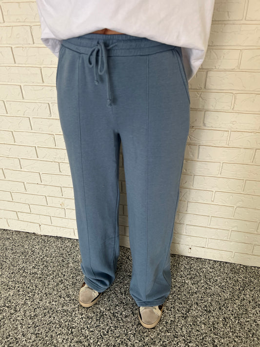 Cozy Pants (Gray Blue)