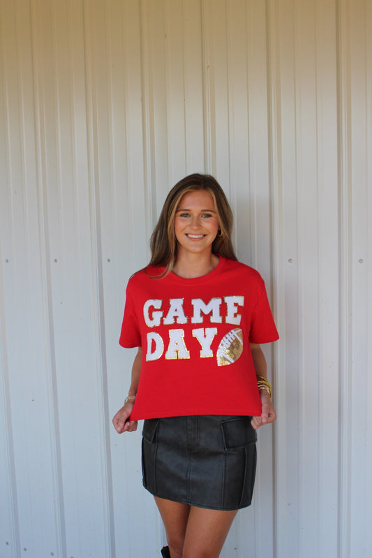 Julie Game Day Tee (Red)