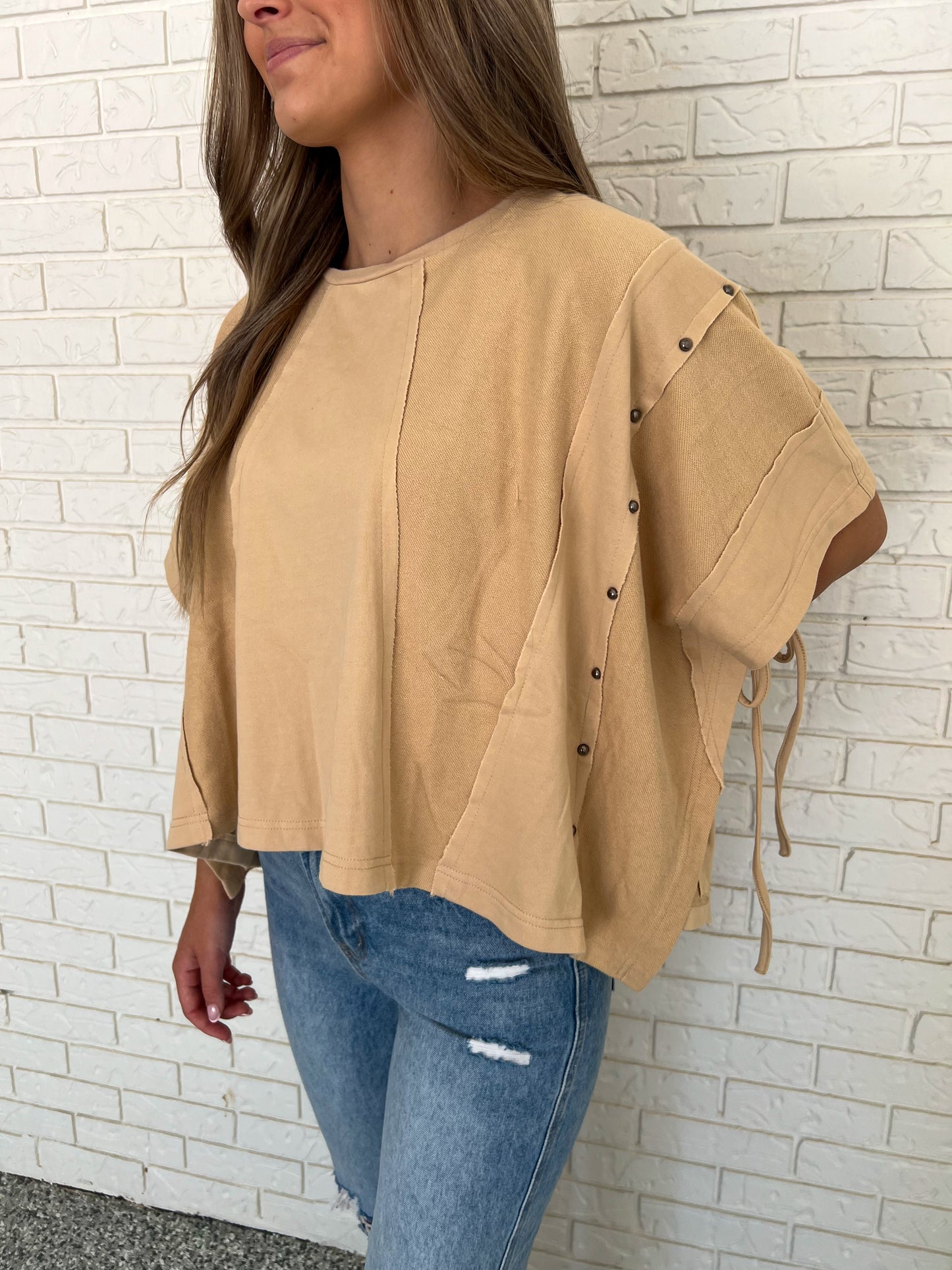 Loose Fitted Boxy Top