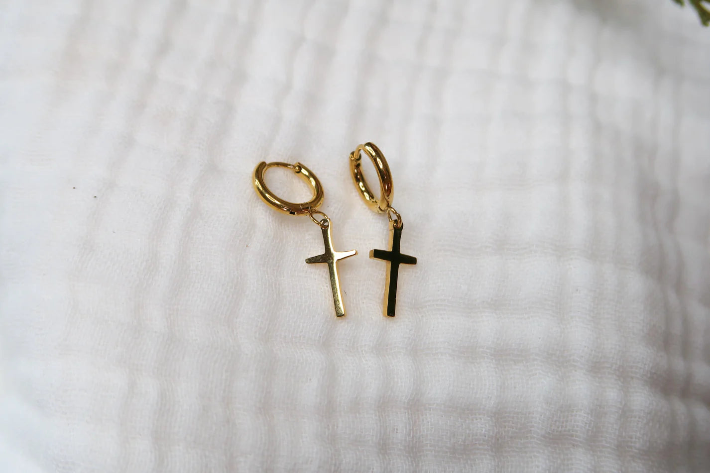 Diana Cross Earring