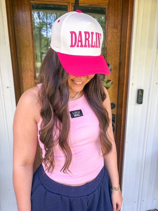 Darlin' Cap (Hot Pink)