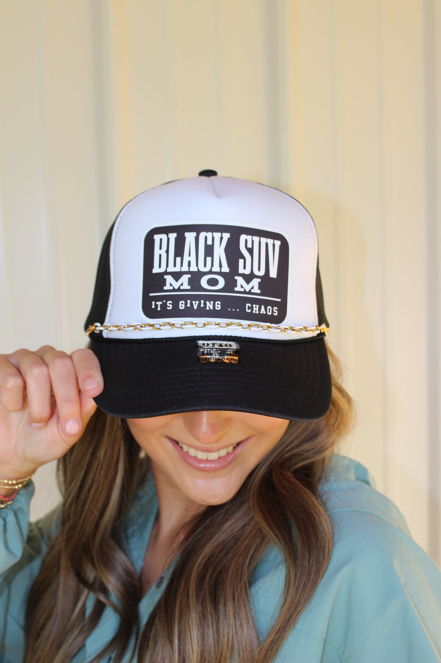 BLACK SUV MOM Trucker Hat