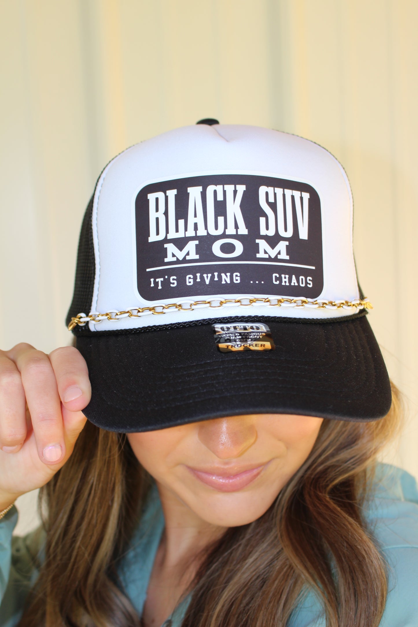 BLACK SUV MOM Trucker Hat