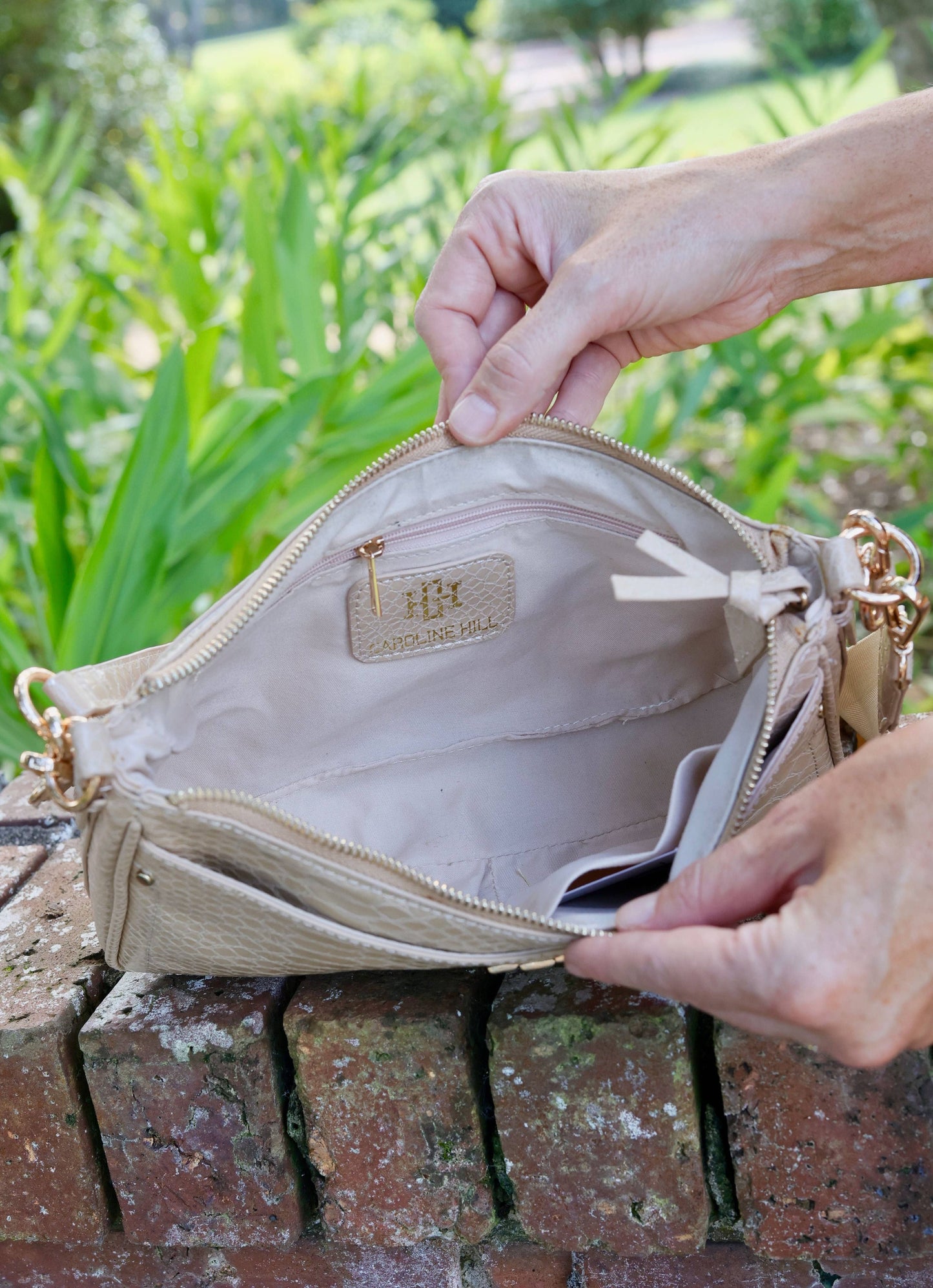 Paxton Crossbody with Pockets TAN